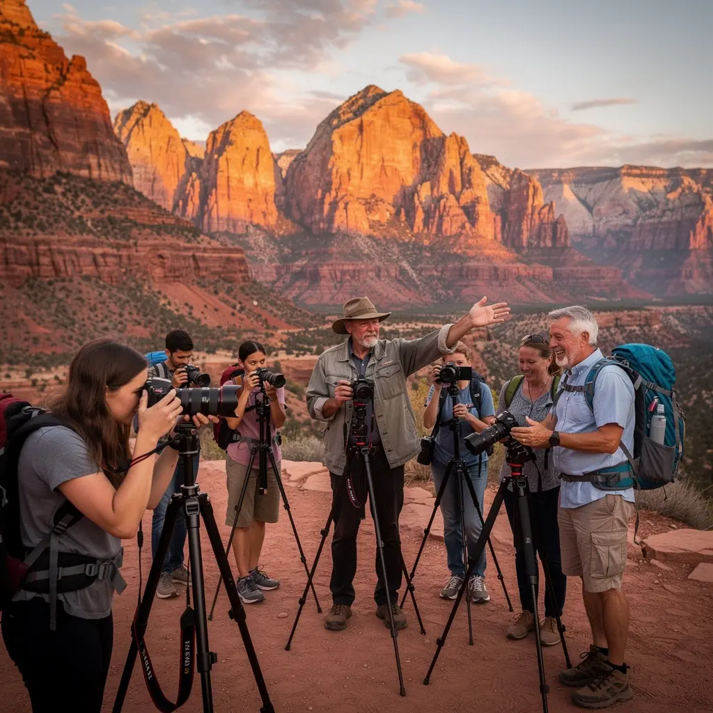 Turysta na skuterze śnieżnym, eksplorujący zimowe krajobrazy Alaski.