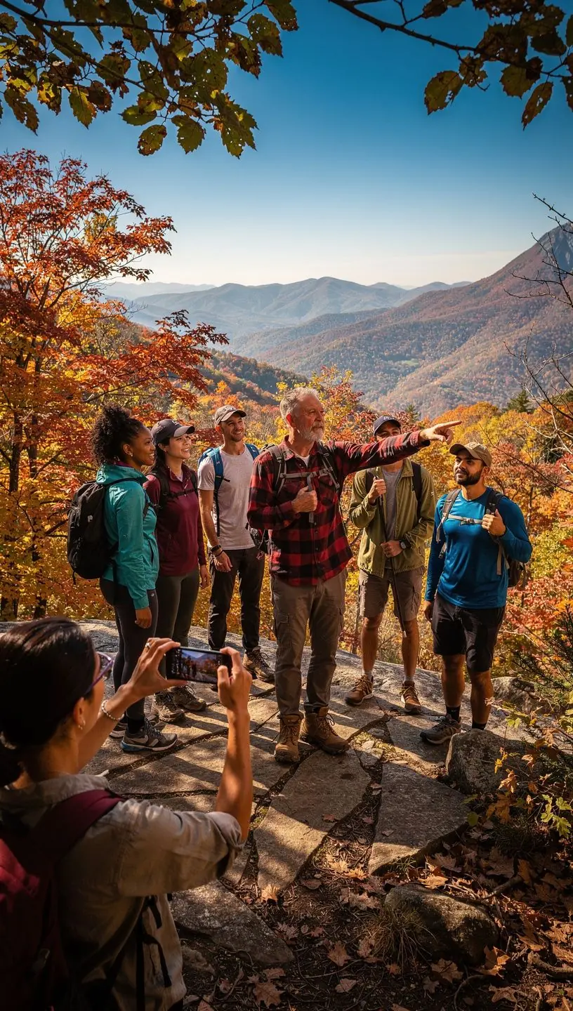 Planowanie wycieczek po USA z profesjonalnym przewodnikiem w malowniczym parku narodowym